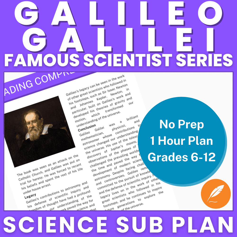 Galileo Galilei - Famous Scientists - Lesson Plan