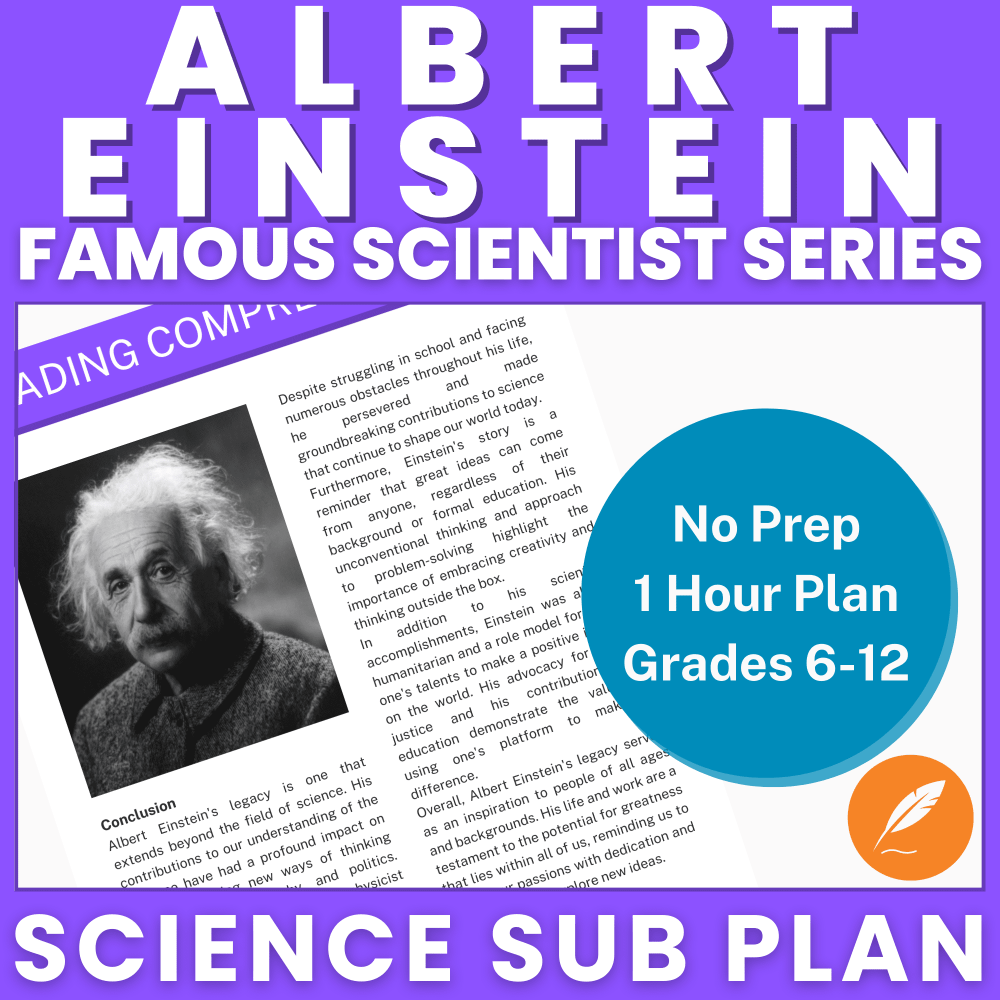 Albert Einstein - Famous Scientists - Lesson Plan