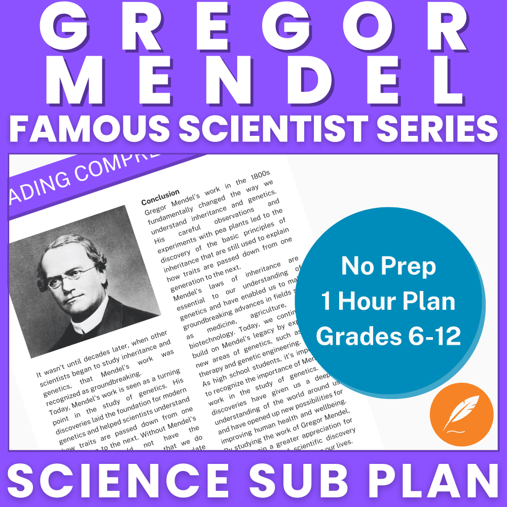 Gregor Mendel - Famous Scientists - Lesson Plan