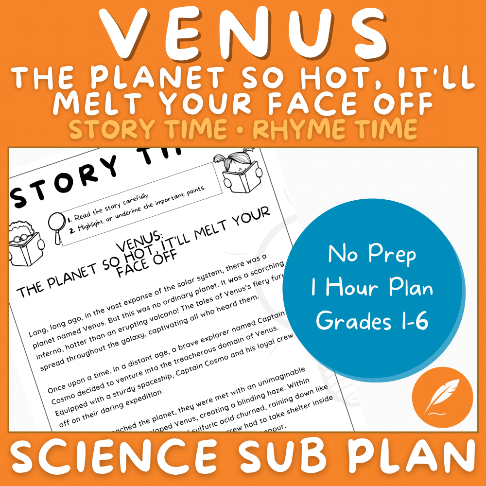Venus – Story Time – Lesson Plan