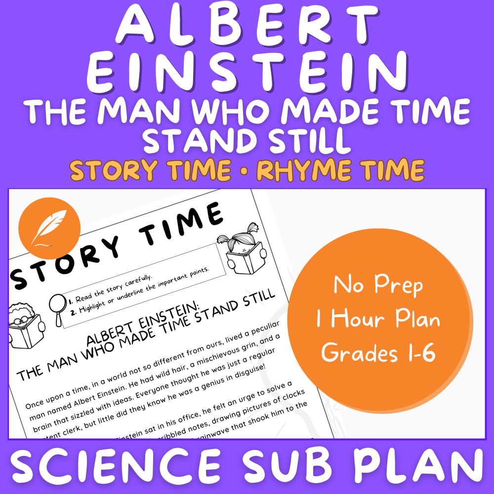 Albert Einstein – Story Time – Lesson Plan